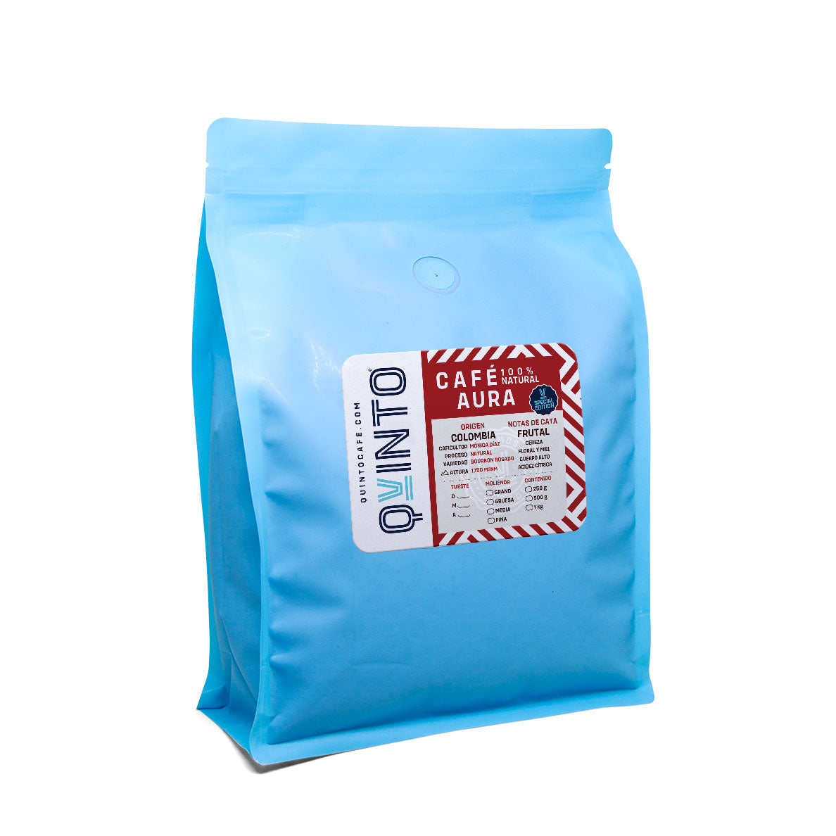 AURA Pink Bourbon – Finca El Mirador · Pitalito, Huila (Colombia) - Quinto Café