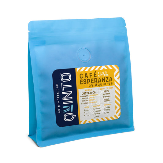 Café Esperanza by Aquiares Pack 250g Origen Costa Rica Notas de cata Miel Almendra chocolate - Diego Robelo - Variedad Caturra