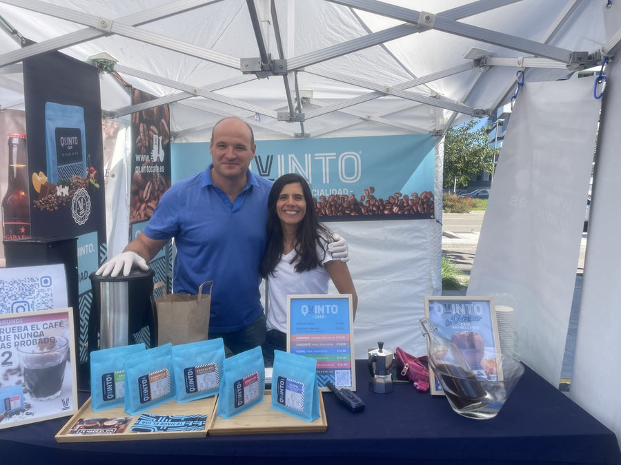 Quinto Café at the Madrid Producers' Market