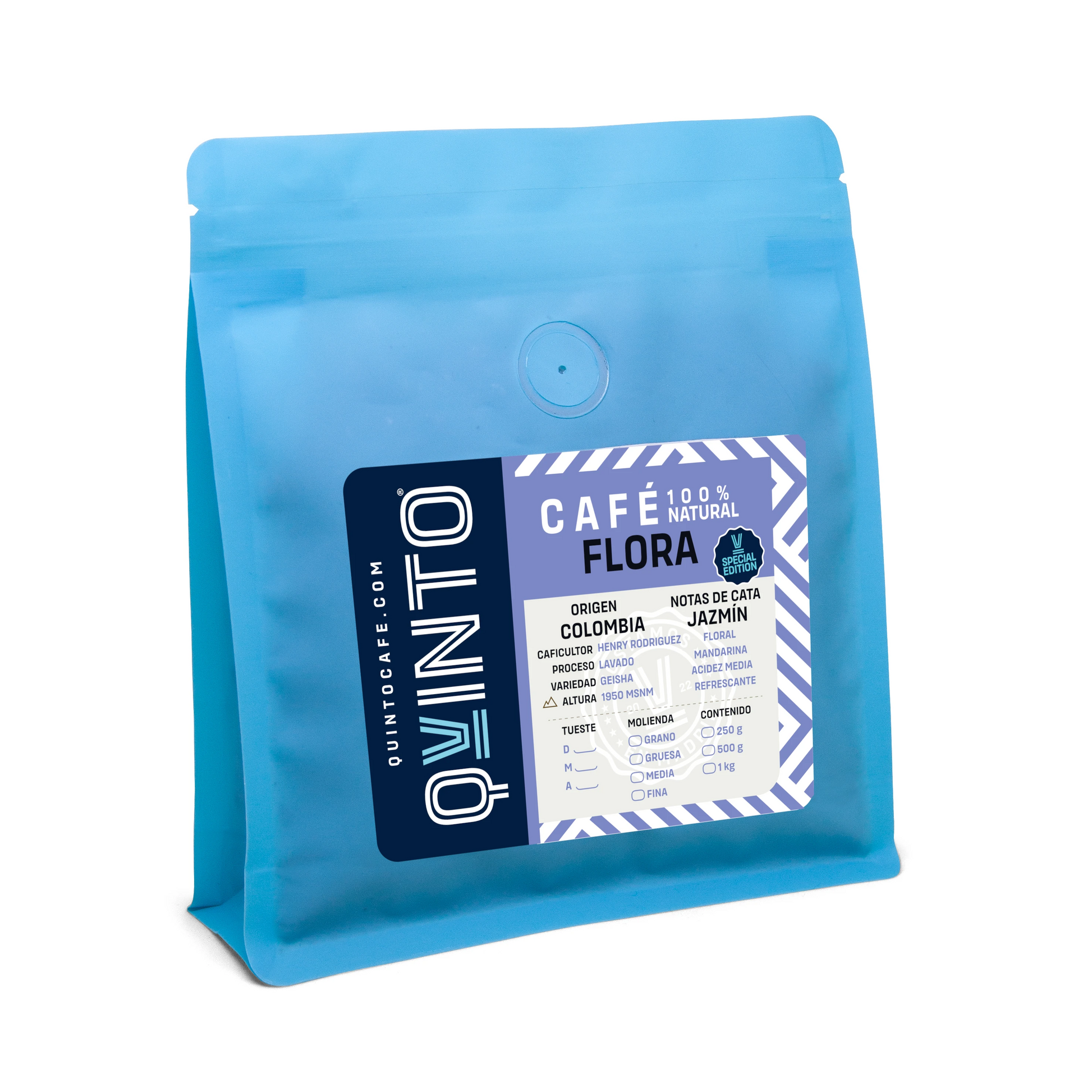 Flora Geisha de Nariño Colombia - Quinto Café