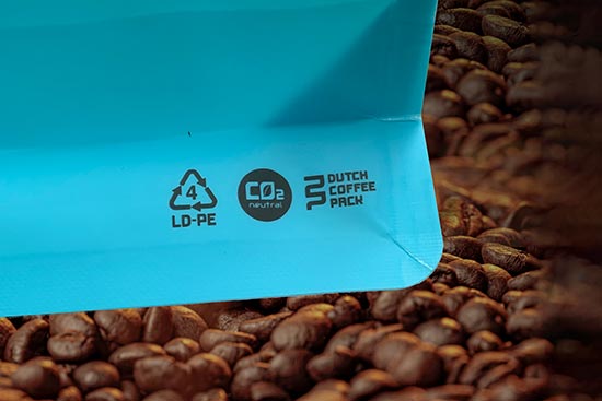 Quinto Café CO2 Neutral packaging